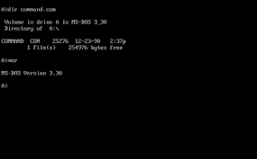 MS-DOS و کامپیوترهای قدیمی